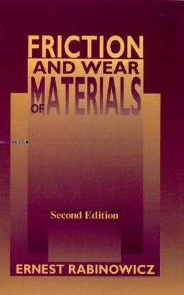 Friction and Wear of Materials