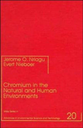 Chromium in the Natural and Human Environments