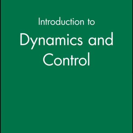 Introduction to Dynamics and Control