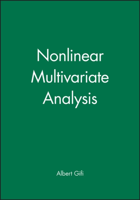 Nonlinear Multivariate Analysis