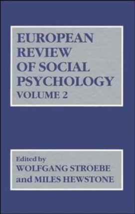 European Review of Social Psychology Volume 2