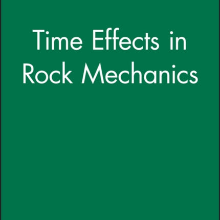 Time Effects in Rock Mechanics
