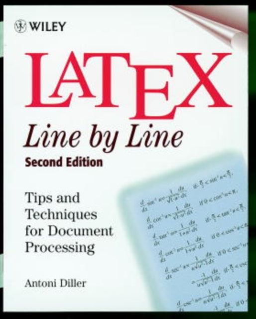 Latex Line By Line Second Edition Line by Line