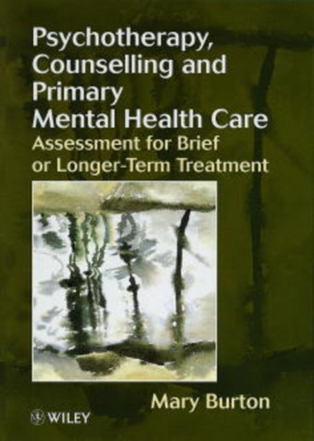 Psychotherapy Counselling and Primary Mental
