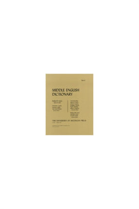 Middle English Dictionary