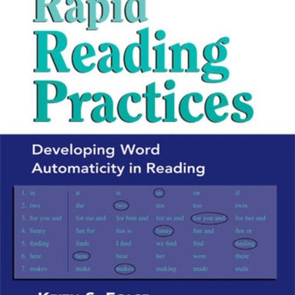 Rapid Reading Practices