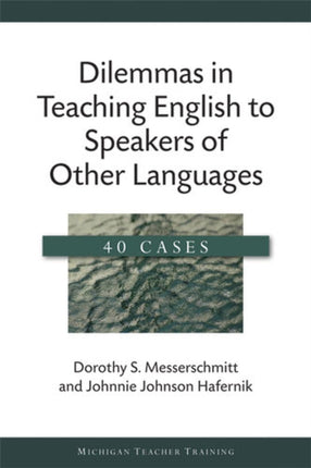 Dilemmas in Teaching English to Speakers of Othe