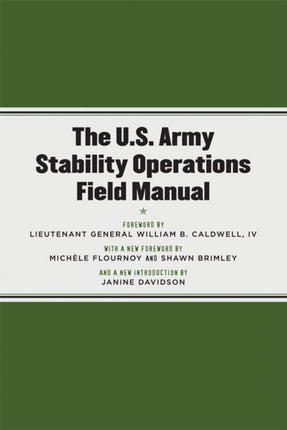 The U.S. Army Stability Operations Field Manual