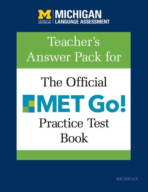Teachers Answer Pack for The Official MET Go