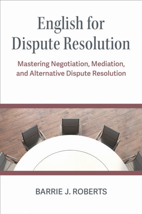 English for Dispute Resolution