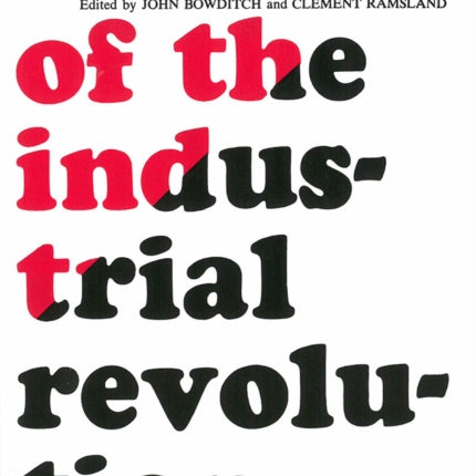 Voices of the Industrial Revolution  Selected