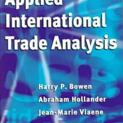 Applied International Trade Analysis