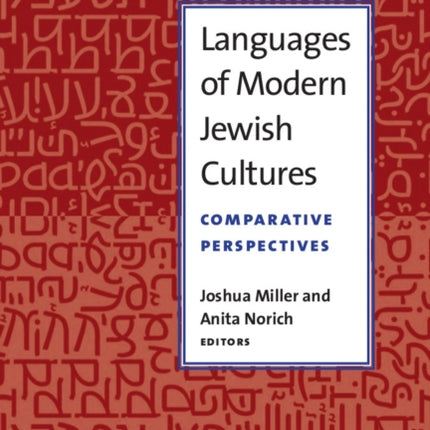 Languages of Modern Jewish Cultures