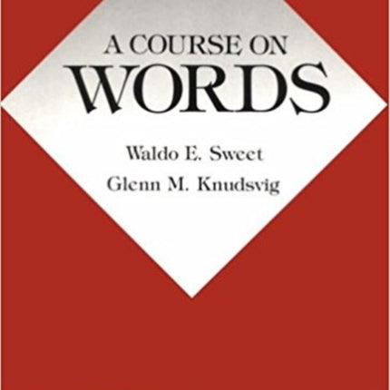 A Course on Words