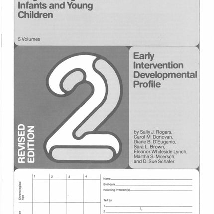 Developmental Programming for Infants and Young