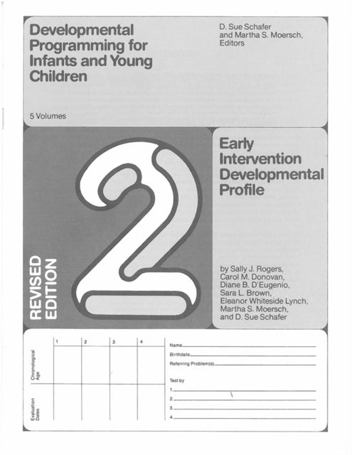 Developmental Programming for Infants and Young