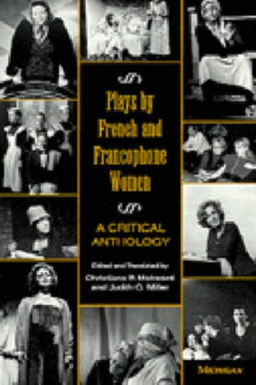 Plays by French and Francophone Women