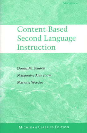 ContentBased Second Language Instruction