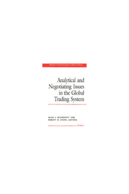 Analytical and Negotiating Issues in the Global