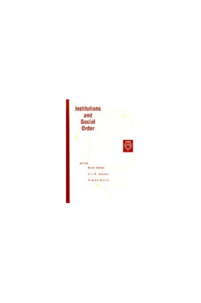 Institutions and Social Order