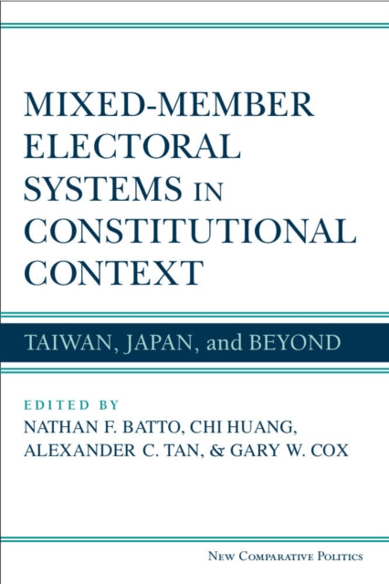 MixedMember Electoral Systems in Constitutional