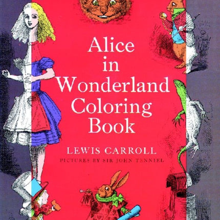 Alice in Wonderland Coloring Book