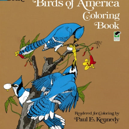 Audubons Birds of America Coloring Book Dover Nature Coloring Book