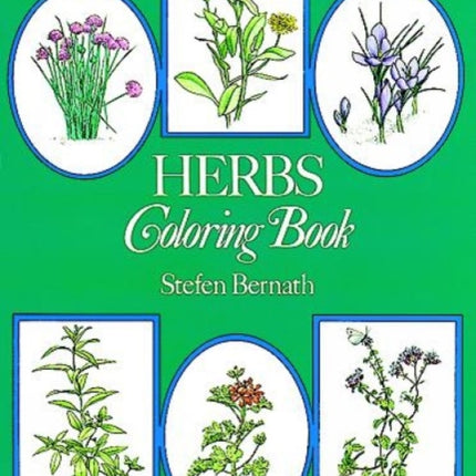 Herbs Coloring Book