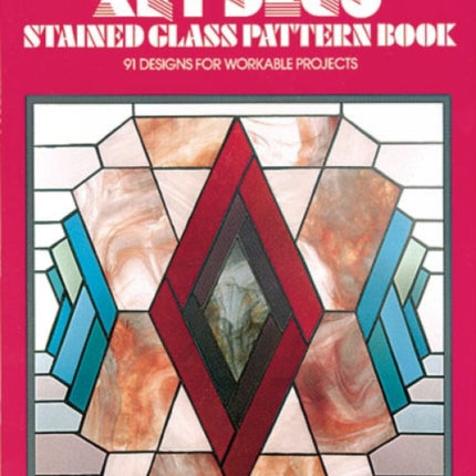 Art Deco Stained Glass Pattern Book