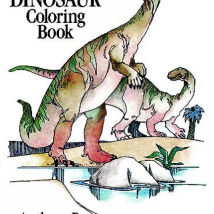 The Dinosaur Colouring Book