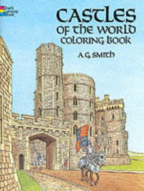 Castles of the World Coloring Book