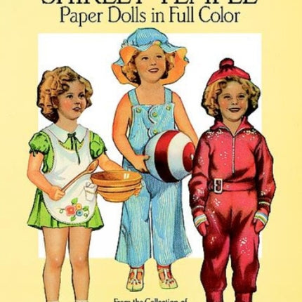 Original Shirley Temple Paper Dolls in Full Colour