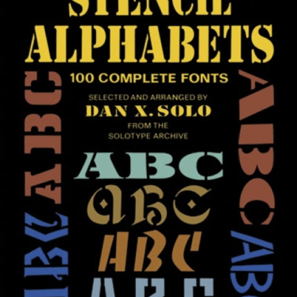 Stencil Alphabets Lettering Calligraphy
