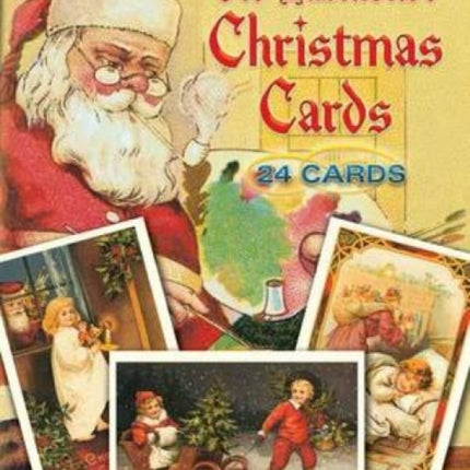 Old-Fashioned Christmas Postcards: 24 Full-Colour Ready-to-Mail Cards