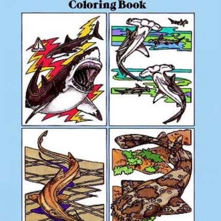 Sharks of the World Coloring Book