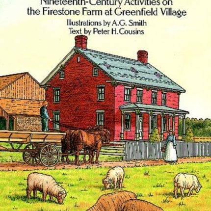 OldFashioned Farm Life Colouring Book