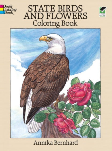 State Birds and Flowers Coloring Book Dover Nature Coloring Book