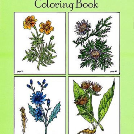 Medicinal Plants Coloring Book