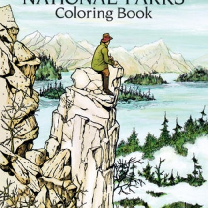 National Parks Coloring Book Dover Nature Coloring Book