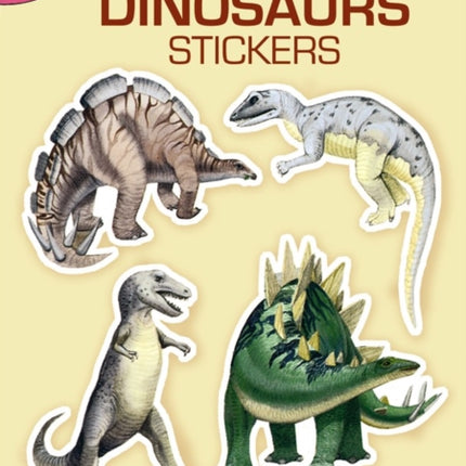 Realistic Dinosaurs Stickers