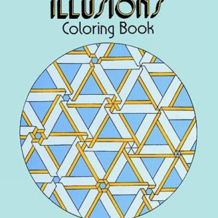 Optical Illusions Coloring Book