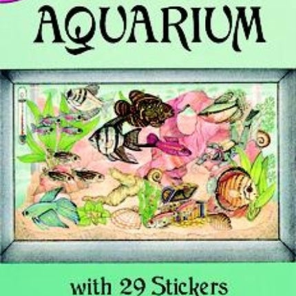 Make Your Own Aquarium with 29 Stickers Dover Little Activity Books Stickers