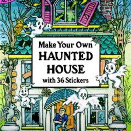 Make Your Own Haunted House with 36 Stickers