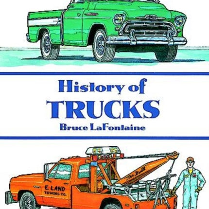 Lafontaine B History of Trucks Coloring Book