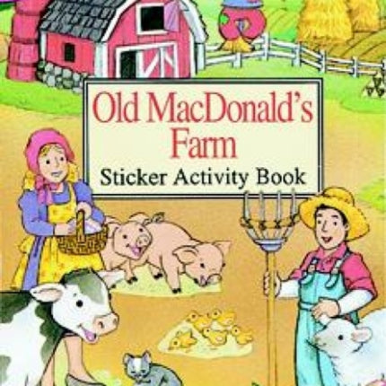 Old Macdonalds Farm Sticker Activity