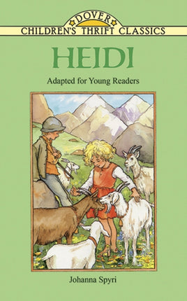 Heidi Adapted for Young Readers Dover Childrens Thrift Classics