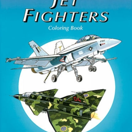 Jet Fighters Coloring Book