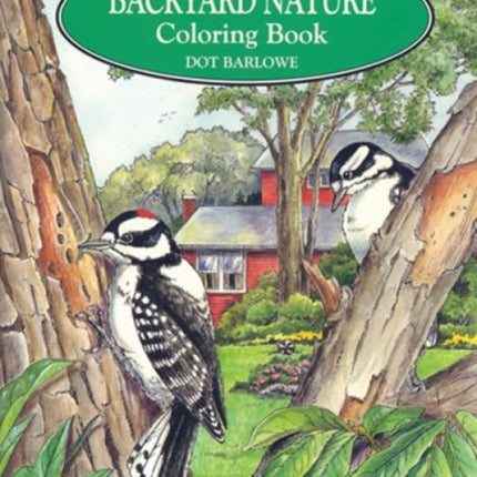 Backyard Nature Colouring Book