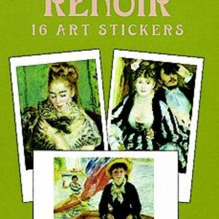 Renoir 16 Art Stickers