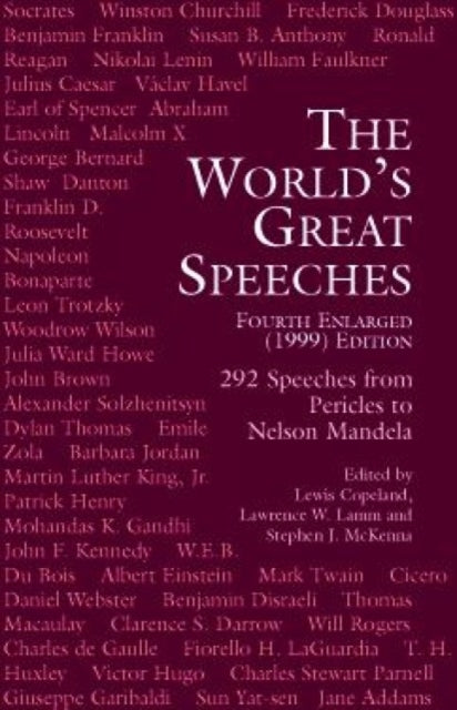 The World's Great Speeches